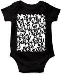 printfashion Jégkorongosok - Baba Body - Fekete (15644489)