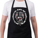 printfashion You always hurt, The One You love - Kötény - Fekete (16755344)