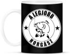 printfashion A legjobb horgász - Bögre - Fekete (13573263)