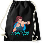 printfashion Fight Club Girls - Sportzsák, Tornazsák - Fekete (5315982)