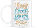 printfashion Nem akartam jönni - Bögre - Fehér (789206)