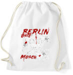 printfashion La casa de papel art - sötét alaphoz - Sportzsák, Tornazsák - Fehér (4801506)