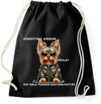 printfashion kiskutyám, amikor. . . - Sportzsák, Tornazsák - Fekete (15215075)