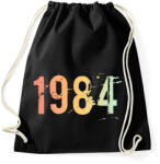 printfashion 1984 - Sportzsák, Tornazsák - Fekete (11827462)