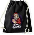 printfashion mikulás - Sportzsák, Tornazsák - Fekete (14980783)