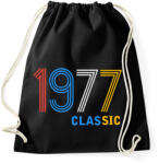 printfashion 1977 - Sportzsák, Tornazsák - Fekete (11930887)