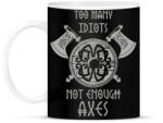 printfashion Not enough axes - Bögre - Fekete (15514655)