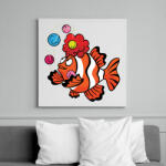 printfashion Bohóchal - Vászonkép - Fehér (13647938)