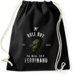 printfashion ROLLE OUT ferdinand - Sportzsák, Tornazsák - Fekete (1939624)