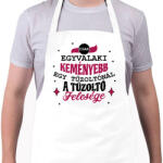 printfashion Tűzoltó felesége - Kötény - Fehér (10749606)