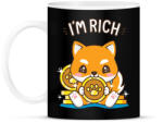 printfashion BITCOIN 4EVER 24 - Bögre - Fekete (6036328)