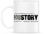 printfashion HUstory (black) - Bögre - Fehér (7415673)