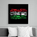 printfashion Magyar hentes - Vászonkép - Fekete (9390353)