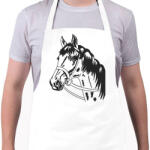 printfashion Horse - Kötény - Fehér (5632542)