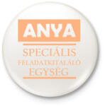 printfashion anya feladatkitaláló1 - Kitűző, hűtőmágnes - Fehér (6135557)