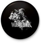 printfashion Warzone - Kitűző, hűtőmágnes - Fekete (3102822)