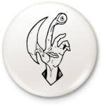 printfashion Parasyte The Maxim - Migi - Kitűző, hűtőmágnes - Fehér (3079031)