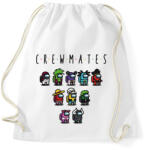printfashion Among us - crewmates bonus - Sportzsák, Tornazsák - Fehér (4155545)