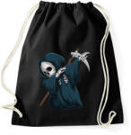 printfashion Kaszás dabbing - Sportzsák, Tornazsák - Fekete (5544539)