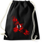printfashion Vörös égbolt - Sportzsák, Tornazsák - Fekete (1048667)