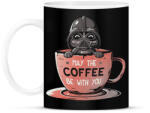 printfashion May the coffee be with you - Bögre - Fekete (16481906)
