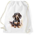 printfashion Tacskó - Sportzsák, Tornazsák - Fehér (16773489)