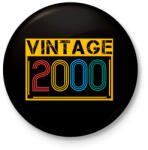 printfashion 2000 - Kitűző, hűtőmágnes - Fekete (13138637)