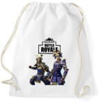 printfashion Hime& Musha Fortnite - Sportzsák, Tornazsák - Fehér (2439815)