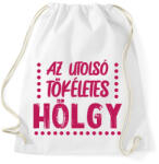 printfashion Az utolsó tökéletes hölgy - Sportzsák, Tornazsák - Fehér (7524708)