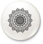 printfashion Kifesthető mandala minta2. - Kitűző, hűtőmágnes - Fehér (4080989)