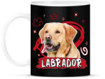 printfashion Labrador firka - Bögre - Fekete (11852874)
