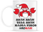 printfashion Télapó itt van - rák - Bögre - Fehér (4103934)