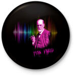 printfashion PINK FREUD - Kitűző, hűtőmágnes - Fekete (3099001)