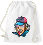 printfashion Cool Einstein - Sportzsák, Tornazsák - Fehér (2872334)