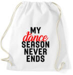 printfashion Tánc oktató - Sportzsák, Tornazsák - Fehér (1232117)