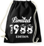 printfashion 1988 - Sportzsák, Tornazsák - Fekete (4557322)