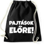 printfashion PAJTÁSOK ELŐRE - Sportzsák, Tornazsák - Fekete (10987667)