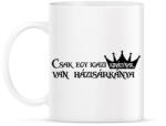 printfashion Csak egy igazi királynak van házisárkánya - Bögre - Fehér (16801758)