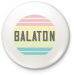 printfashion Balaton Retro - Kitűző, hűtőmágnes - Fehér (3089491)