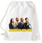 printfashion Brooklyn Nine-nine - Sportzsák, Tornazsák - Fehér (3474811)