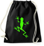 printfashion Béka - Sportzsák, Tornazsák - Fekete (2282400)
