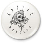 printfashion Arctic Monkeys - Kitűző, hűtőmágnes - Fehér (3088092)