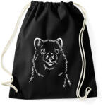 printfashion Fehér quokka - Sportzsák, Tornazsák - Fekete (14001030)