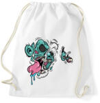 printfashion Zombie - Sportzsák, Tornazsák - Fehér (14057394)