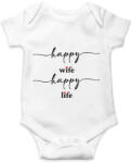 printfashion Happy Wife 1 - Baba Body - Fehér (14851479)