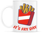 printfashion It's Fry Day - Bögre - Fehér (7080254)