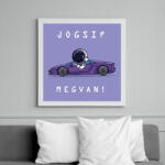 printfashion Jogsi? Megvan! - Vászonkép - Fehér (6641060)