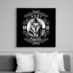 printfashion Vadász - Vászonkép - Fekete (6643426)