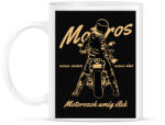 printfashion Motorozok amíg élek - Bögre - Fehér (6363847)