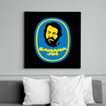 printfashion Banana Joe - Bud Spencer - Vászonkép - Fekete (7579060)